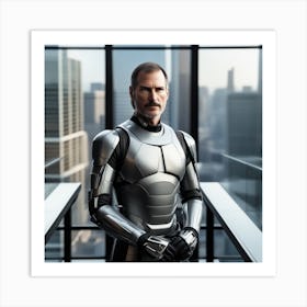 Steve Jobs 75 Art Print