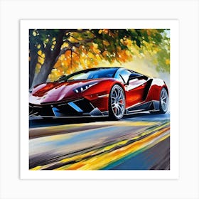 Lamborghini 179 Art Print