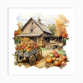 Autumn Harvest Art Print