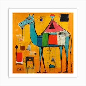 Camel 2 Art Print