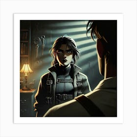 Shadows In The Wind Episode9 Art Print