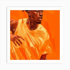 Basketball Player 7 Art Print