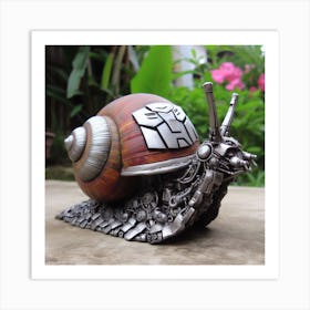 Transformers Snail Art Print