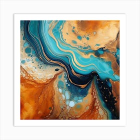 Abstract Painting 274 Art Print