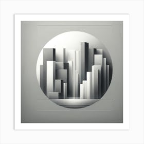 Cityscape 2 Art Print