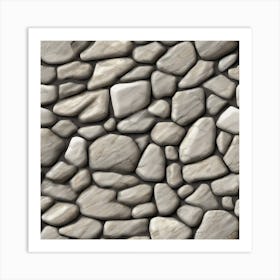 Stone Wall 95 Art Print