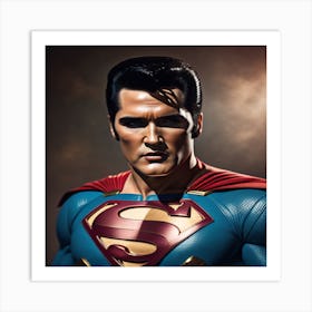 Super Elvis Art Print