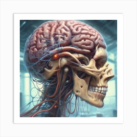 Brain Anatomy 1 Art Print