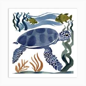 Sea Turtle Art Print