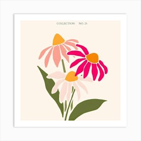 Flower Collection No 25 Art Print