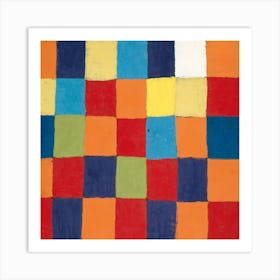 Squares 1 Art Print