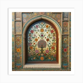 Sultan'S Tomb(Baghdad window) Art Print