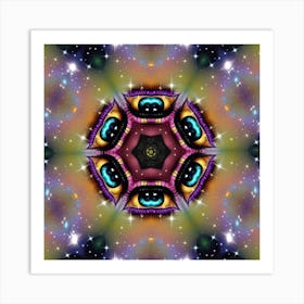 Psychedelic Eye 2 Art Print