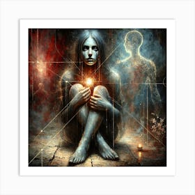 Shamanic Woman Art Print