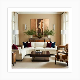 Living Room 3 Art Print