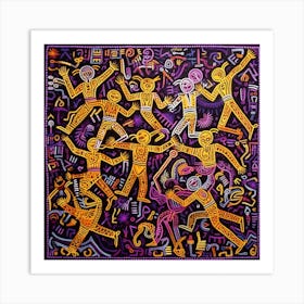 Dancers 1 Art Print