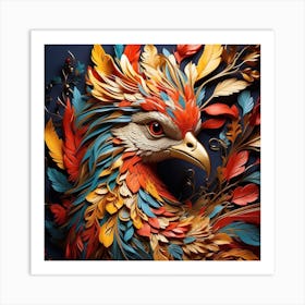 Rooster Art Print