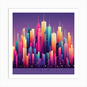 Cityscape 1 Art Print