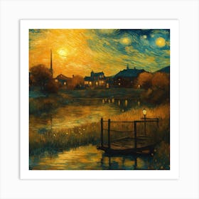 Starry Night 3 Art Print