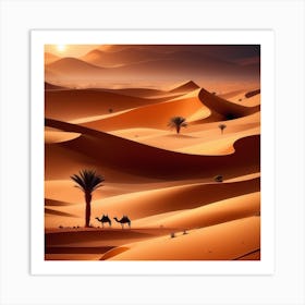 Sahara Desert 131 Art Print