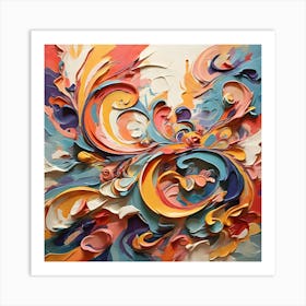 Abstract Abstract Painting Art Print