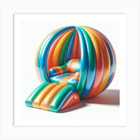 Inflatable Chair Art Print