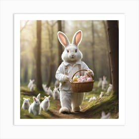 Easter Bunny Art Print