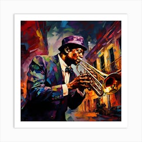 Jazz Musician 103 Art Print