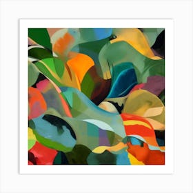 Abstract Painting 4 Art Print