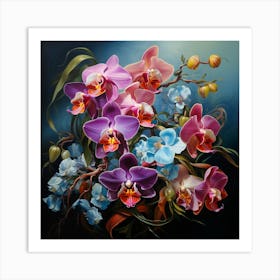 Orchids 4 Art Print