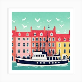 Swedish City 7 Art Print