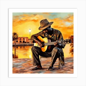 Acoustic Guitar 13 Art Print