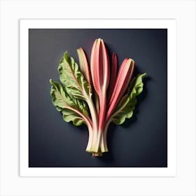 Rhubarb 137 Art Print