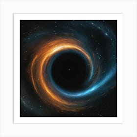 Black Hole - Black Hole Stock Videos & Royalty-Free Footage Art Print