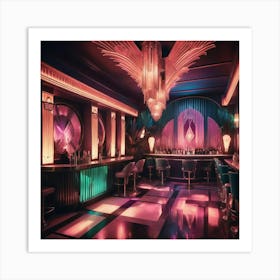 Deco Bar 6 Art Print