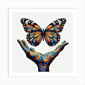 Damien Hirst Butterfly Art Art Print