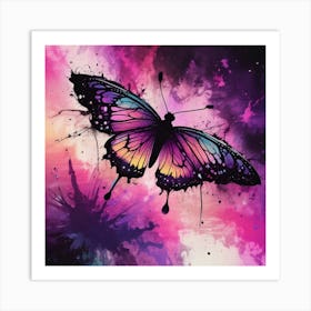 Butterfly Painting 333 Art Print