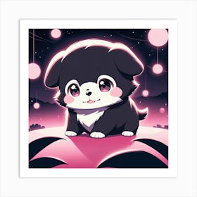 Cute Puppy Art Print