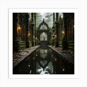 House In The Woods Art Print