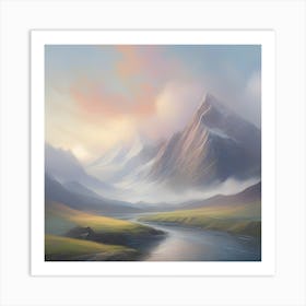 Mountain Landscape 2 Art Print