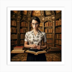 The Young Librarian 34 Art Print