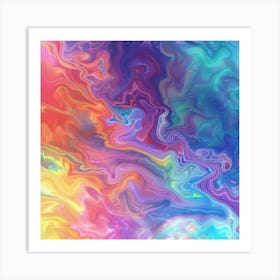 Abstract Painting 16 Art Print