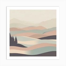 Landscape 8 Art Print