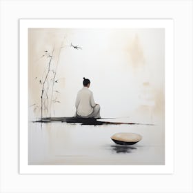 Zen Meditation 1 Art Print