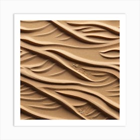 Sand Texture 7 Art Print