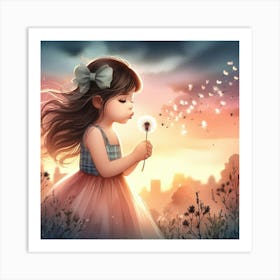 The innocence of Faith Art Print