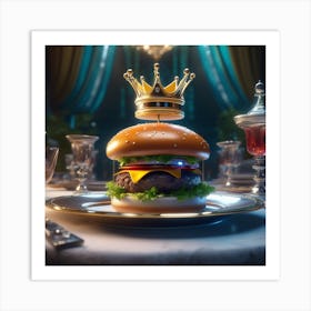 Burger King 3 Art Print