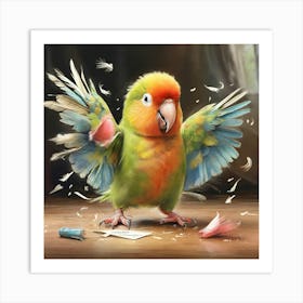 Parrot 23 Art Print