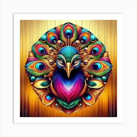 Peacock  Art Print