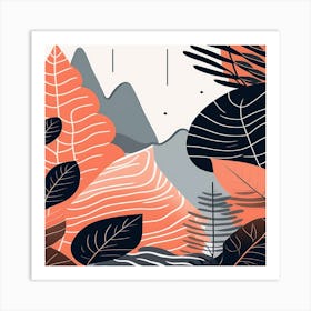 Abstract Landscape Art Print